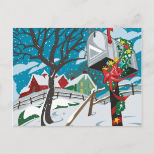 Postfach, Bauernhof Postkarte