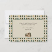 Postfach Briefträger Danke Karte (Rückseite)