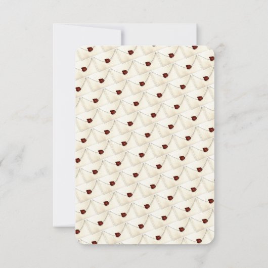 Postfach des benutzerdefinierten Postfachs Vielen Dankeskarte (Rückseite)