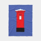 Postfach des Weihnachtsmanns Fleecedecke (Vorderseite)