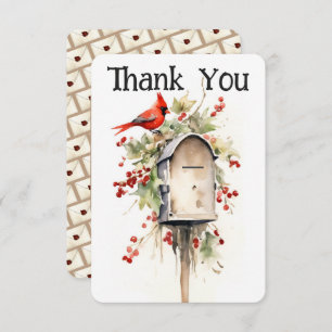 Postfach E-Mail-Träger Danke Karte