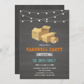 Postfach-Einladung weglaufen Einladung (Vorne/Hinten)