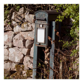 Postfach Eskdale Cumbria Poster