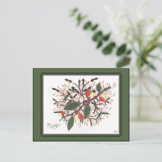 Postfach FloArt Postkarte (Stehend Vorderseite)