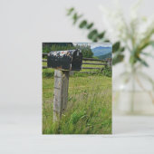 Postfach für Metalle nach Landesart Postkarte (Stehend Vorderseite)