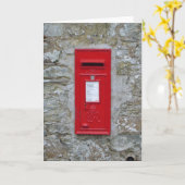 Postfach Karte (Gelbe Blume)