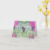 Postfach Molly Kapitel 13 - Karte (Gelbe Blume)