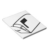 Postfach Notizblock (angewinkelt)