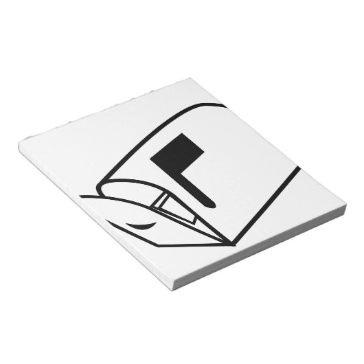 Postfach Notizblock (angewinkelt)