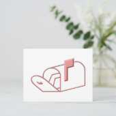 Postfach öffnen postkarte (Stehend Vorderseite)