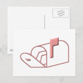 Postfach öffnen postkarte (Vorne/Hinten)