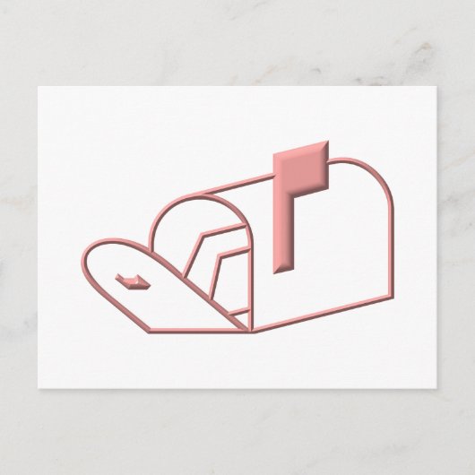 Postfach öffnen postkarte (Vorderseite)