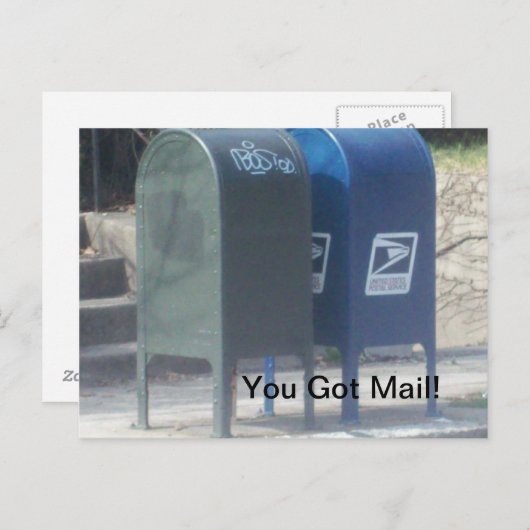 Postfach Postkarte (Vorne/Hinten)