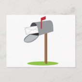 Postfach und Brief Postkarte (Vorderseite)