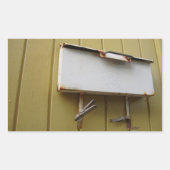 Postfachaufkleber Rechteckiger Aufkleber (Vorderseite)