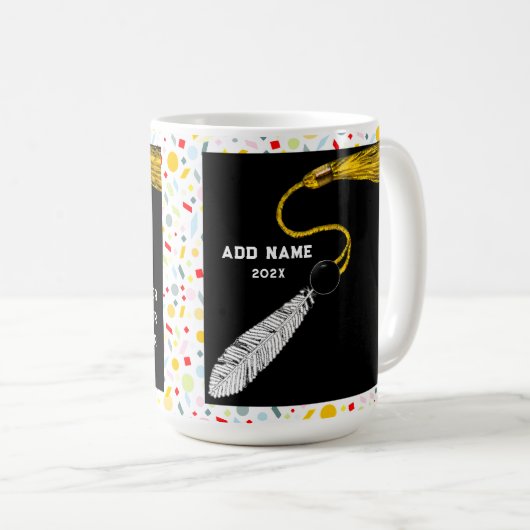 Postgraduierten-Abschluss Kaffeetasse (VorderseiteRechts)