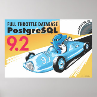 PostgreSQL 9.2 Giant Poster