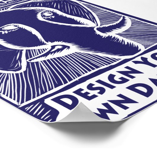 PostgreSQL 9.3 Poster (Ecke)