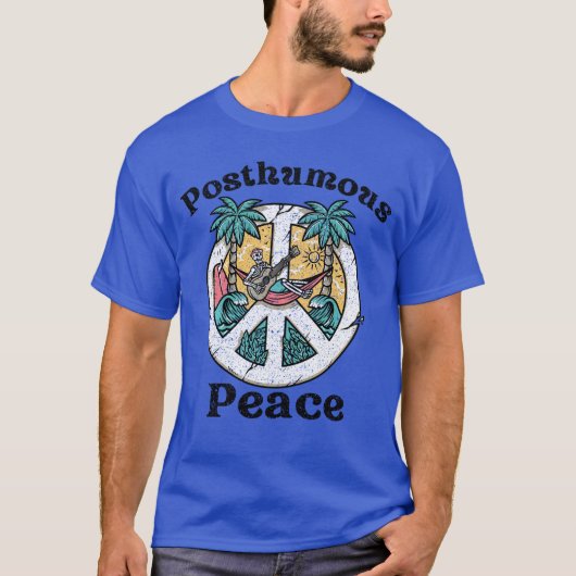 Posthumer Frieden Summerween Sommerparty Lustiger T-Shirt (Vorderseite)