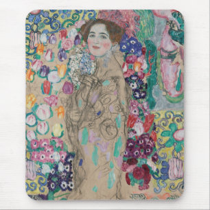Posthumes Porträt der Ria Munk von Gustav Klimt Mousepad