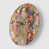 Posthumisches Portrait von Ria Munk von Gustav Kli Große Wanduhr (Winkel)