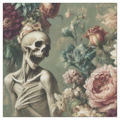 Posthumous Heartache - Gothic Statement Tile Stoff (Nahaufnahme)