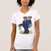 Postie Delivering Womens T - Shirt (Vorderseite)