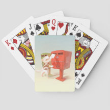 Posting-Zeit - Katze mit taiwanesischer Mailbox