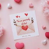 Postinitiale Begrüßung am besten Valentinstag Karte