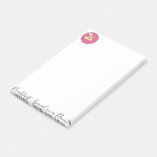 Postit notiert Eier Donut Post-it Klebezettel (angewinkelt)