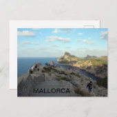 Postkabo de Formentor en Mallorca Postkarte (Vorne/Hinten)