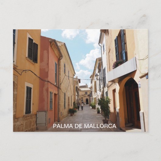 Postkalle Casco antiguo de Palma de Mallorca Postkarte (Vorderseite)