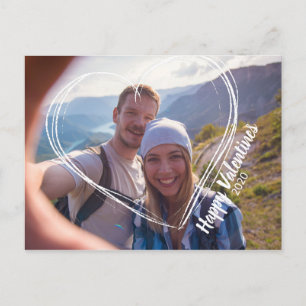 Postkardiale Valentines Postkarte