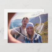 Postkarische Valentines Postkarte (Vorne/Hinten)