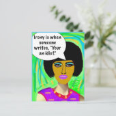 POSTKARTE (Stehend Vorderseite)