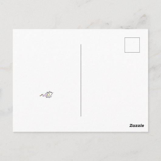 Postkarte (Rückseite)