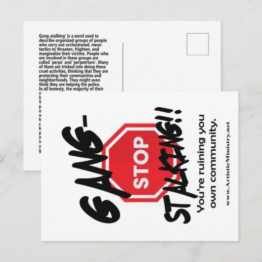 Postkarte (Vorne/Hinten)