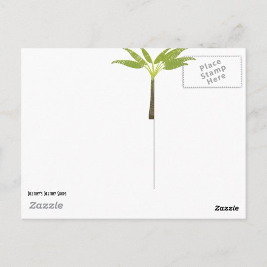 Postkarte (Rückseite)