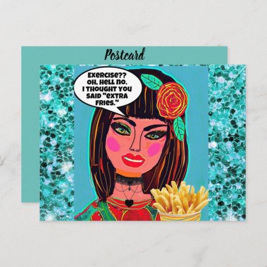 Postkarte (Vorne/Hinten)