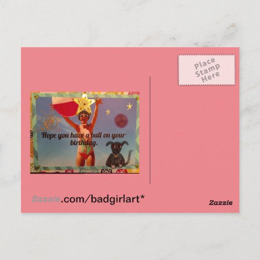 POSTKARTE (Rückseite)