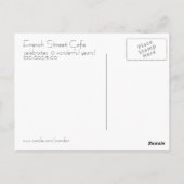 Postkarte (Rückseite)