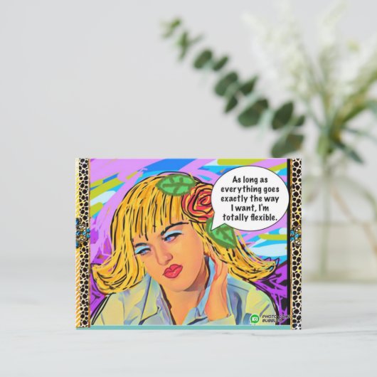 Postkarte (Stehend Vorderseite)