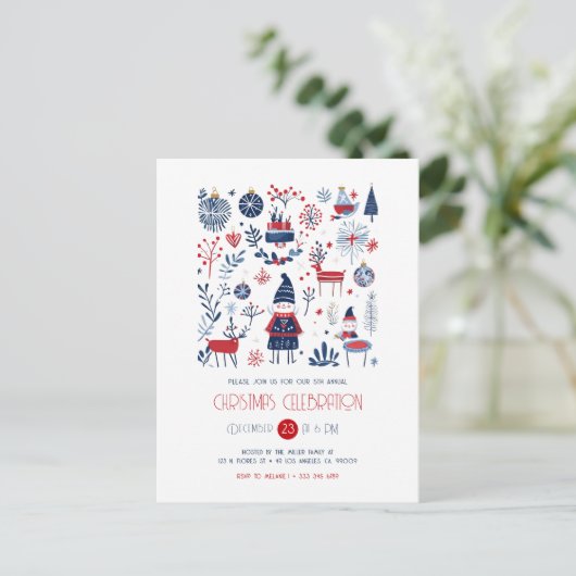 Postkarte (Stehend Vorderseite)