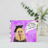 Postkarte (Stehend Vorderseite)