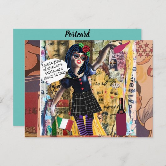 Postkarte (Vorne/Hinten)