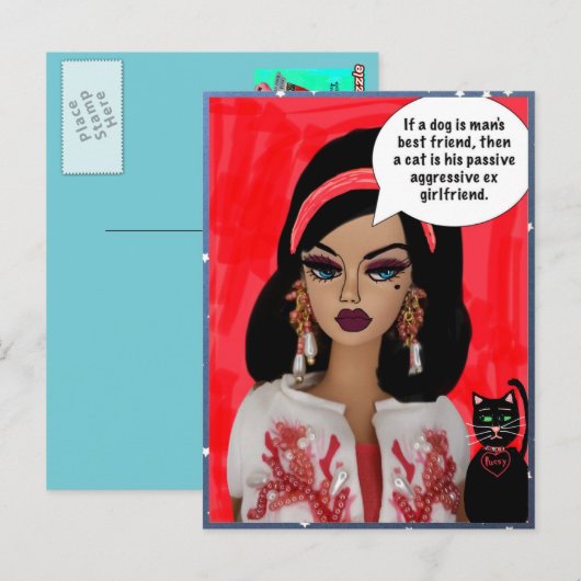 POSTKARTE (Vorne/Hinten)