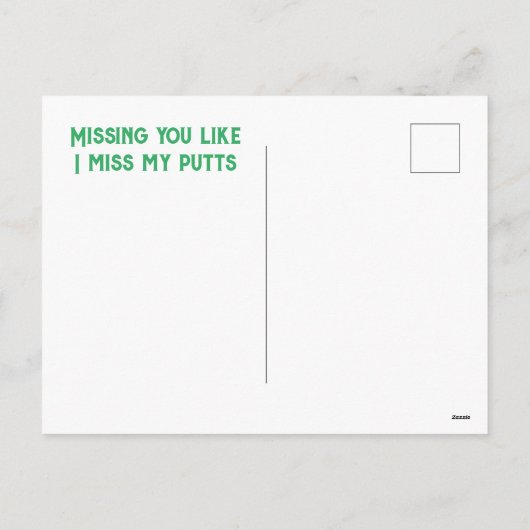 Postkarte (Rückseite)