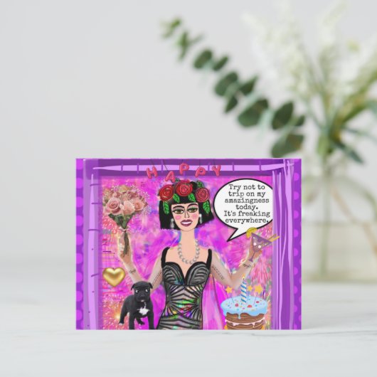 Postkarte (Stehend Vorderseite)