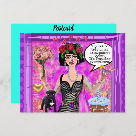 Postkarte (Vorne/Hinten)