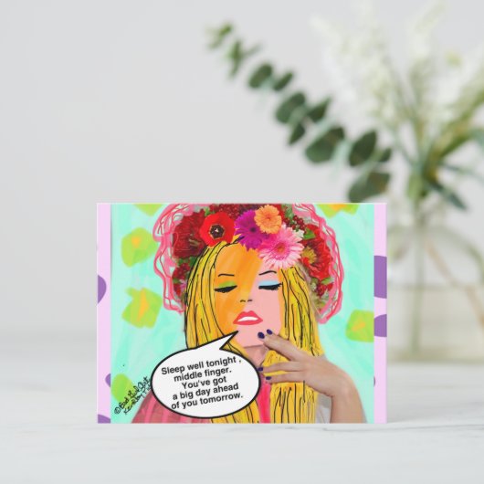 Postkarte (Stehend Vorderseite)